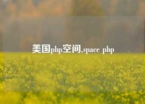 美国php空间,space php