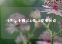 手机ip,手机ip54和ip68防水区别