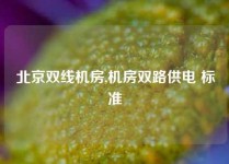 北京双线机房,机房双路供电 标准