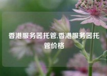 香港服务器托管,香港服务器托管价格