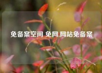 免备案空间 免网,网站免备案