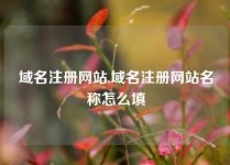 域名注册网站,域名注册网站名称怎么填