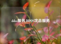 ddos服务,DDOS攻击服务