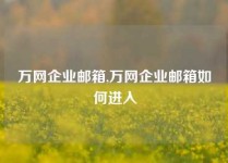 万网企业邮箱,万网企业邮箱如何进入