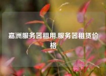 嘉洲服务器租用,服务器租赁价格