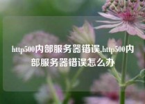 http500内部服务器错误,http500内部服务器错误怎么办