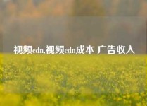 视频cdn,视频cdn成本 广告收入