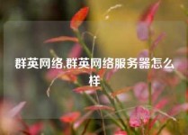 群英网络,群英网络服务器怎么样