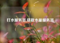 打水服务器,搭载水量服务器