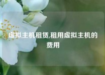 虚拟主机租赁,租用虚拟主机的费用