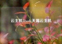 云主机51web,天翼云主机