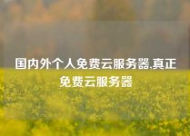 国内外个人免费云服务器,真正免费云服务器