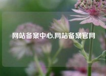 网站备案中心,网站备案官网