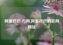 阿里巴巴 万网,阿里巴巴的官网网址