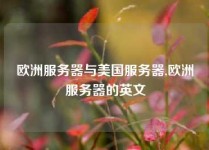 欧洲服务器与美国服务器,欧洲服务器的英文