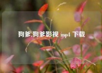 狗爹,狗爹影视 mp4 下载