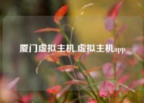 厦门虚拟主机,虚拟主机app