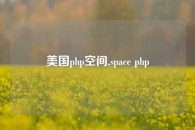 美国php空间,space php
