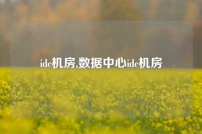 idc机房,数据中心idc机房