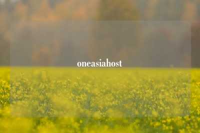 oneasiahost