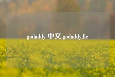 godaddy 中文,godaddy,llc