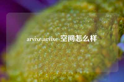 arvixe,arvixe 空间怎么样