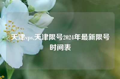天津vps,天津限号2024年最新限号时间表