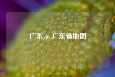 广东vps,广东省地图