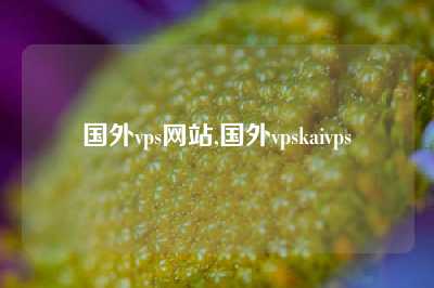 国外vps网站,国外vpskaivps