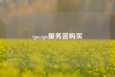 vps,vps服务器购买