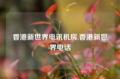 香港新世界电讯机房,香港新世界电话