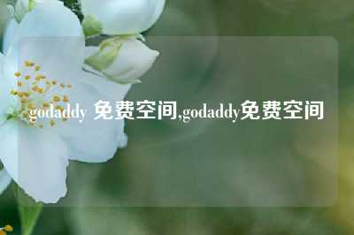 godaddy 免费空间,godaddy免费空间