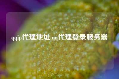 qqip代理地址,qq代理登录服务器