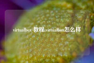 virtualbox 教程,virtualbox怎么样