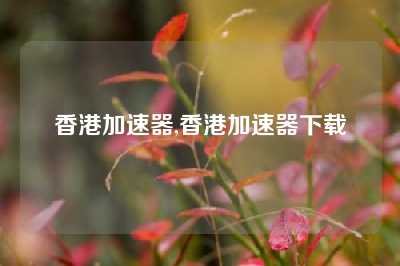香港加速器,香港加速器下载