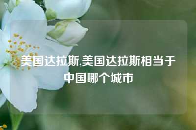 美国达拉斯,美国达拉斯相当于中国哪个城市