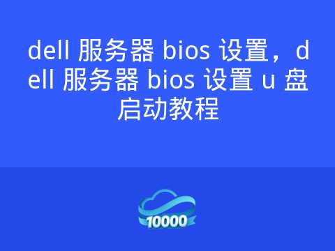 dell 服务器 bios 设置,dell 服务器 bios 设置 u 盘启动教程