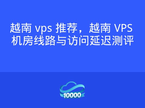 越南 vps 推荐,越南 VPS 机房线路与访问延迟测评